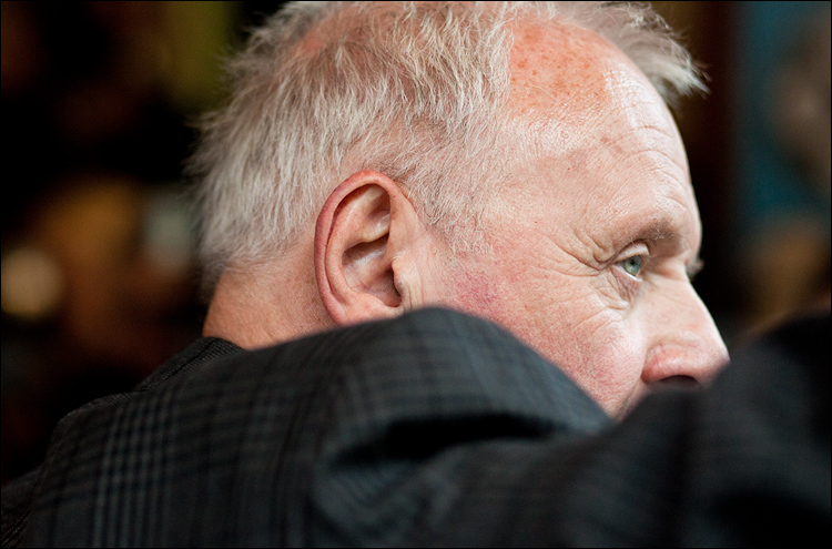 Anthony Hopkins || Canon5D2/EF85f1.8 | 1/1600s | f2.5 | ISO1600