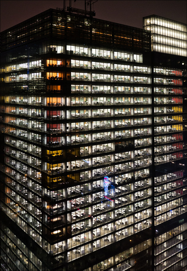 Offices in Glass || Panasonic GX1/Lumix14-140@14 | 1/6s | f4 | ISO400