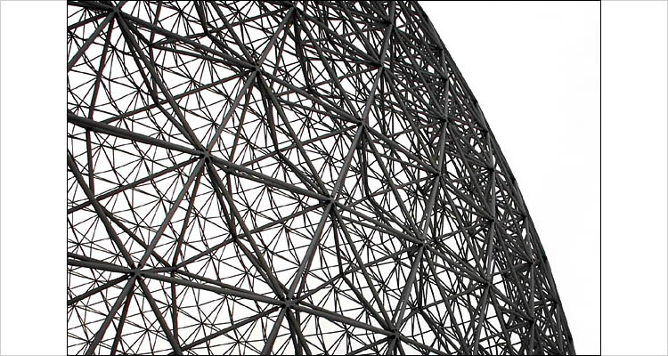 geodesic dome detail || digital rebel | 1/125s | F7.1 | ISO 100