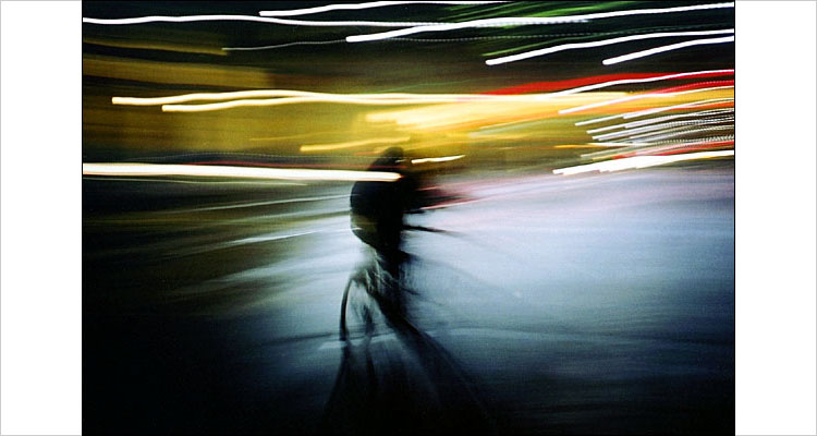 night cyclist || lomo LC-A | ISO 100